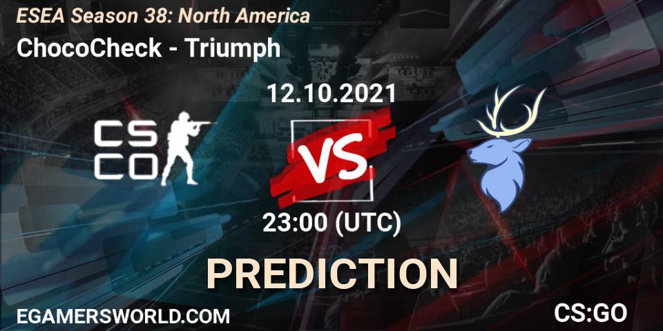 Party Astronauts vs Triumph: Betting TIp, Match Prediction. 13.10.21. CS2 (CS:GO), ESEA Season 38: North America 