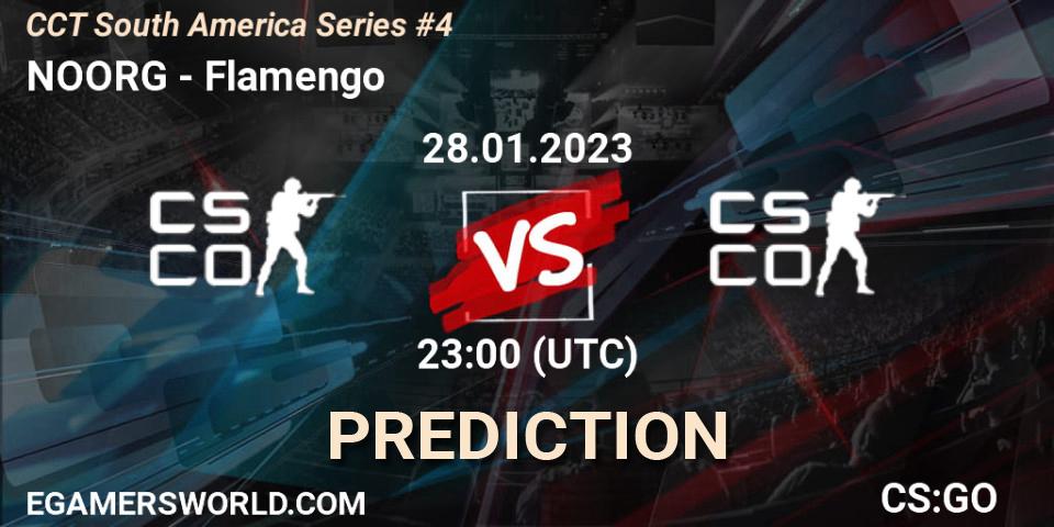 NOORG vs Flamengo: Betting TIp, Match Prediction. 28.01.23. CS2 (CS:GO), CCT South America Series #4