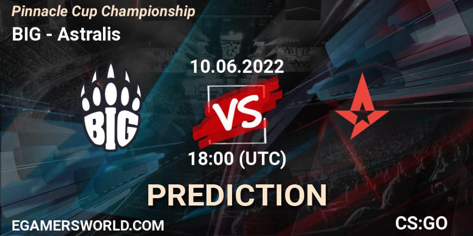 BIG vs Astralis: Betting TIp, Match Prediction. 10.06.22. CS2 (CS:GO), Pinnacle Cup Championship