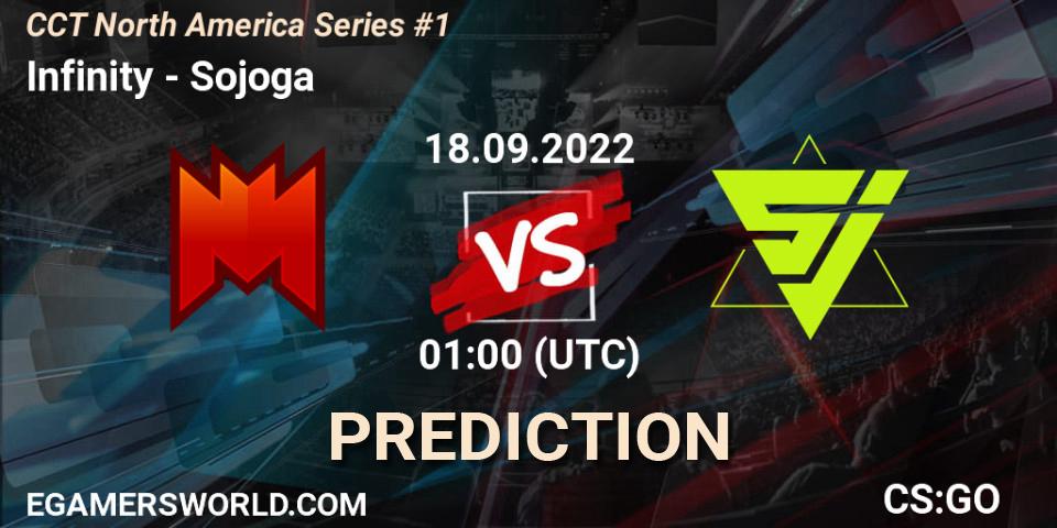 Infinity vs Sojoga: Betting TIp, Match Prediction. 18.09.22. CS2 (CS:GO), CCT North America Series #1