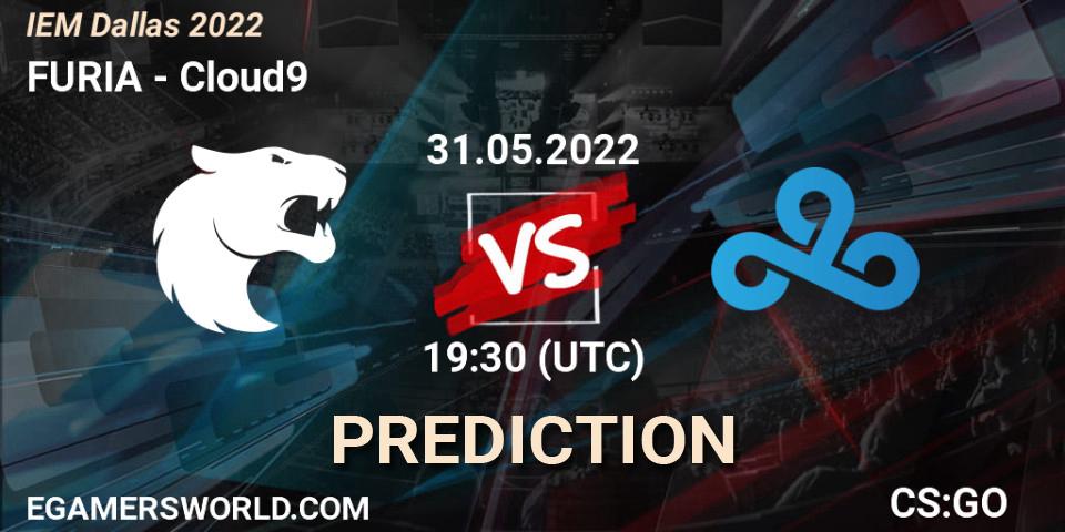 FURIA vs Cloud9: Betting TIp, Match Prediction. 31.05.22. CS2 (CS:GO), IEM Dallas 2022