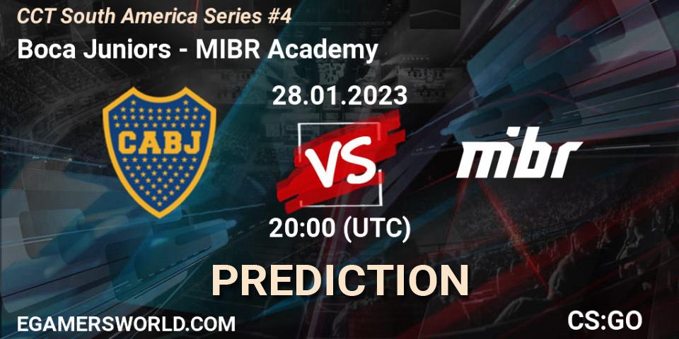 Boca Juniors vs MIBR Academy: Betting TIp, Match Prediction. 28.01.23. CS2 (CS:GO), CCT South America Series #4