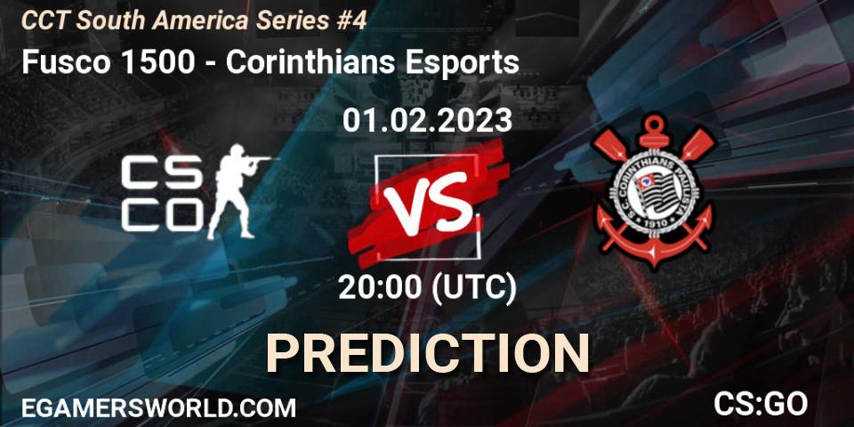Fuscão 1500 vs Corinthians Esports: Betting TIp, Match Prediction. 01.02.23. CS2 (CS:GO), CCT South America Series #4