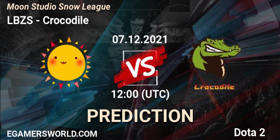 LBZS vs Crocodile: Betting TIp, Match Prediction. 07.12.2021 at 13:06. Dota 2, Moon Studio Snow League