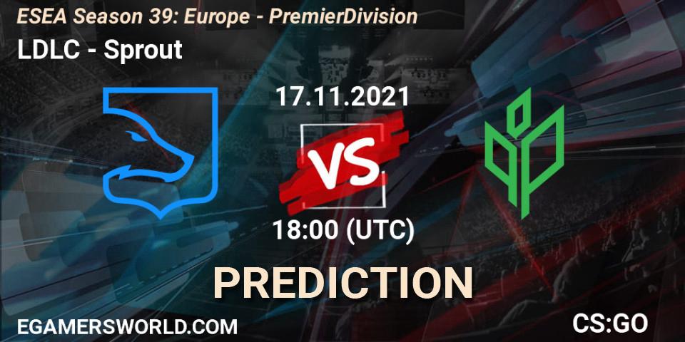 LDLC vs Sprout: Betting TIp, Match Prediction. 03.12.21. CS2 (CS:GO), ESEA Season 39: Europe - Premier Division