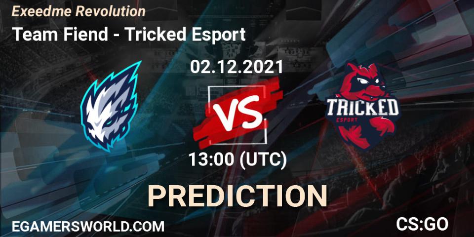Team Fiend vs Tricked Esport: Betting TIp, Match Prediction. 02.12.21. CS2 (CS:GO), Exeedme Revolution