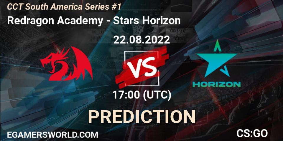 Redragon Academy vs Stars Horizon: Betting TIp, Match Prediction. 22.08.2022 at 17:00. Counter-Strike (CS2), CCT South America Series #1