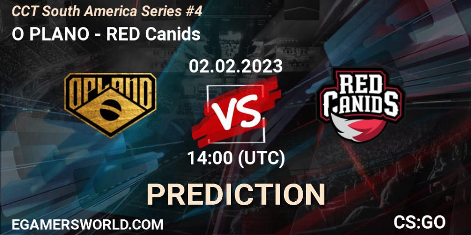 O PLANO vs RED Canids: Betting TIp, Match Prediction. 02.02.23. CS2 (CS:GO), CCT South America Series #4