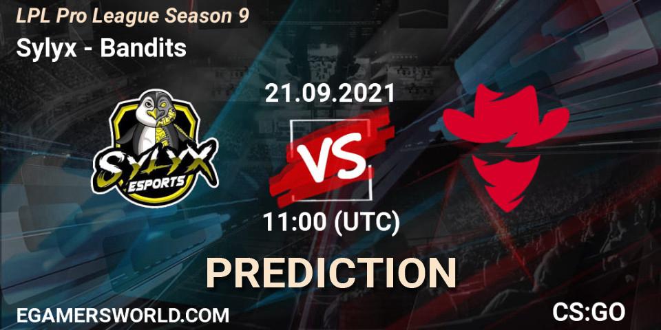 Sylyx vs Bandits: Betting TIp, Match Prediction. 21.09.21. CS2 (CS:GO), LPL Pro League 2021 Season 3