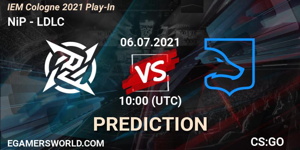 NiP vs LDLC: Betting TIp, Match Prediction. 06.07.21. CS2 (CS:GO), IEM Cologne 2021 Play-In