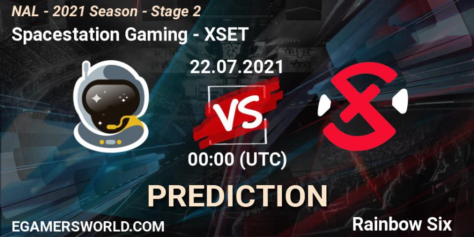 Spacestation Gaming vs XSET: Betting TIp, Match Prediction. 22.07.2021 at 00:00. Rainbow Six, NAL - 2021 Season - Stage 2