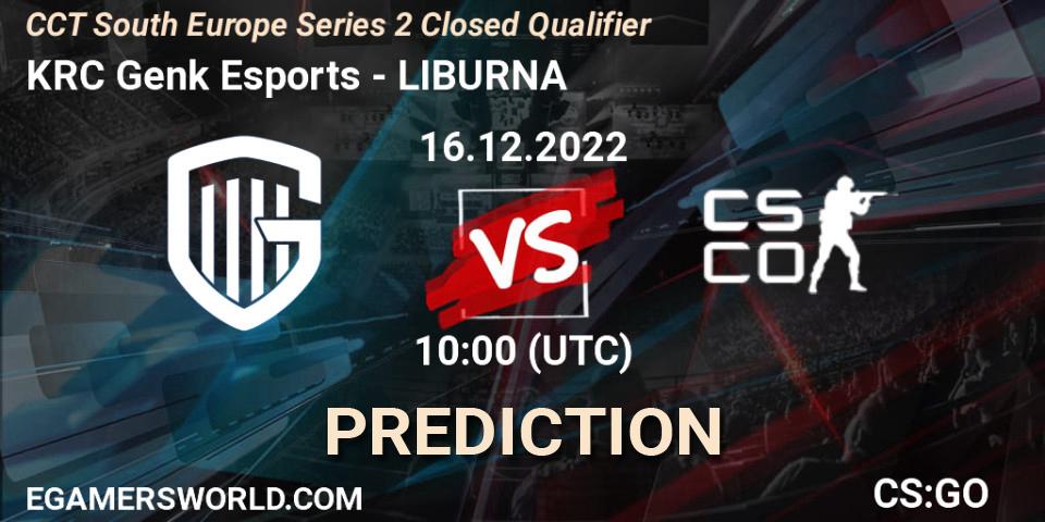 KRC Genk Esports vs LIBURNA: Betting TIp, Match Prediction. 16.12.22. CS2 (CS:GO), CCT South Europe Series 2 Closed Qualifier
