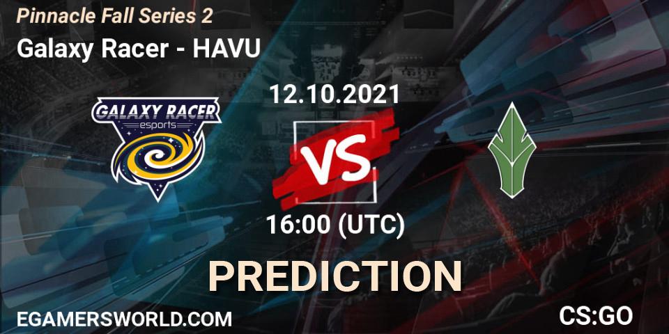 Galaxy Racer vs HAVU: Betting TIp, Match Prediction. 12.10.21. CS2 (CS:GO), Pinnacle Fall Series #2