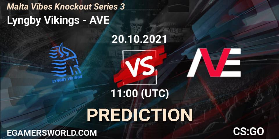 Lyngby Vikings vs AVE: Betting TIp, Match Prediction. 20.10.21. CS2 (CS:GO), Malta Vibes Knockout Series 3
