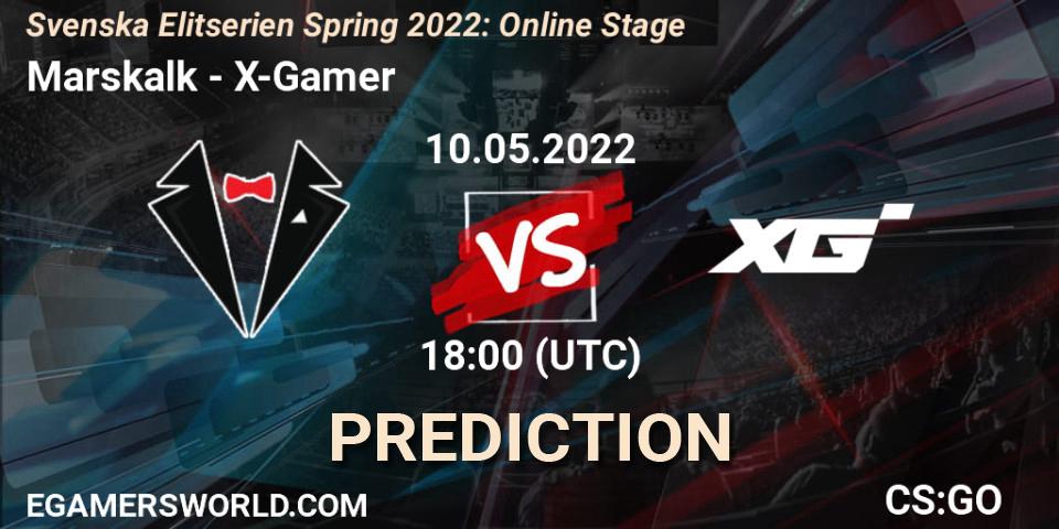Marskalk vs X-Gamer: Betting TIp, Match Prediction. 10.05.22. CS2 (CS:GO), Svenska Elitserien Spring 2022: Online Stage