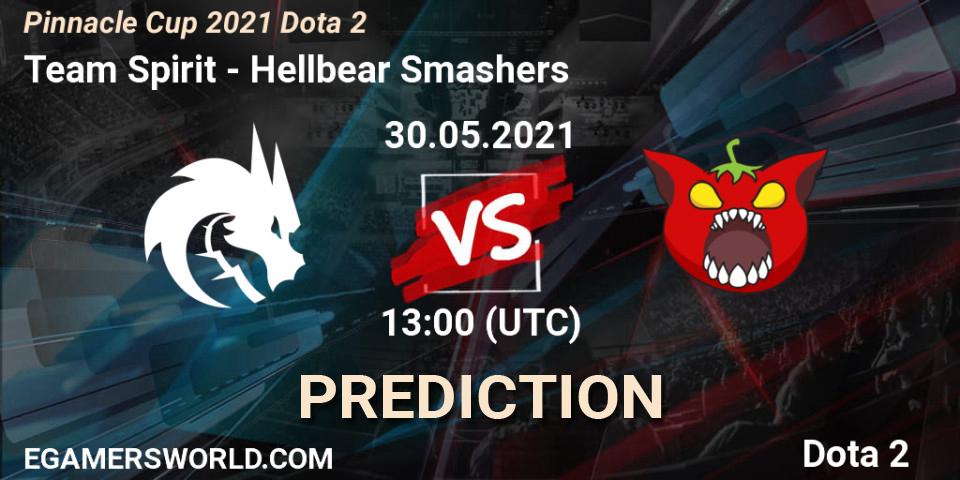 Team Spirit vs Hellbear Smashers: Betting TIp, Match Prediction. 30.05.2021 at 13:18. Dota 2, Pinnacle Cup 2021 Dota 2
