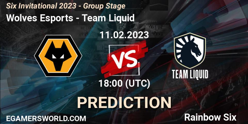 Wolves Esports vs Team Liquid: Betting TIp, Match Prediction. 11.02.23. Rainbow Six, Six Invitational 2023 - Group Stage