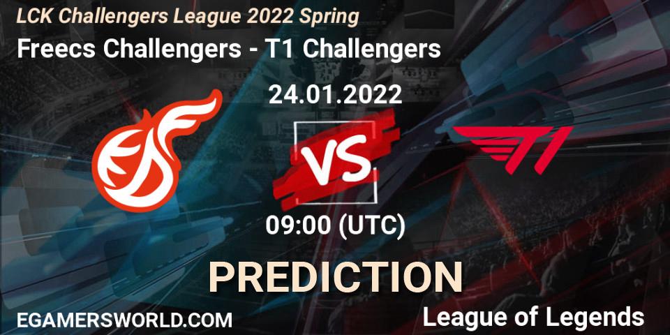 Freecs Challengers vs T1 Challengers: Betting TIp, Match Prediction. 24.01.2022 at 09:00. LoL, LCK Challengers League 2022 Spring