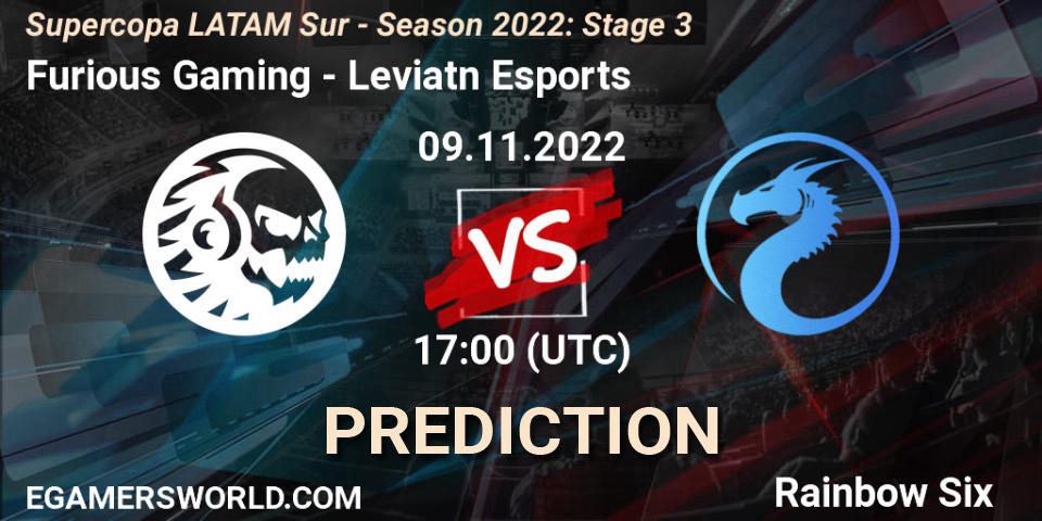 Furious Gaming vs Leviatán Esports: Betting TIp, Match Prediction. 09.11.22. Rainbow Six, Supercopa LATAM Sur - Season 2022: Stage 3