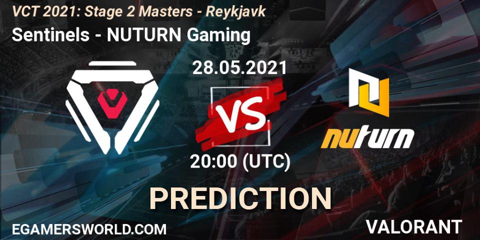 Sentinels vs NUTURN Gaming: Betting TIp, Match Prediction. 28.05.21. VALORANT, VCT 2021: Stage 2 Masters - Reykjavík