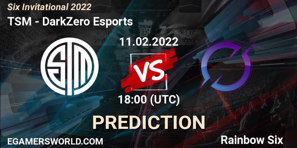 TSM vs DarkZero Esports: Betting TIp, Match Prediction. 11.02.22. Rainbow Six, Six Invitational 2022