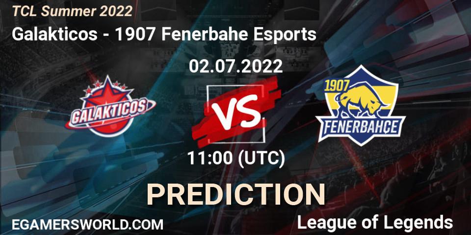 Galakticos vs 1907 Fenerbahçe Esports: Betting TIp, Match Prediction. 02.07.22. LoL, TCL Summer 2022