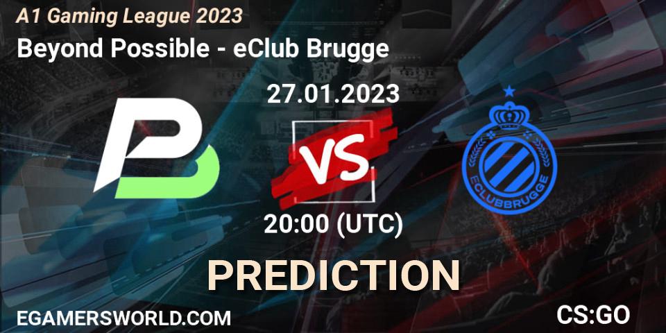 Beyond Possible vs eClub Brugge: Betting TIp, Match Prediction. 27.01.23. CS2 (CS:GO), A1 Gaming League 2023