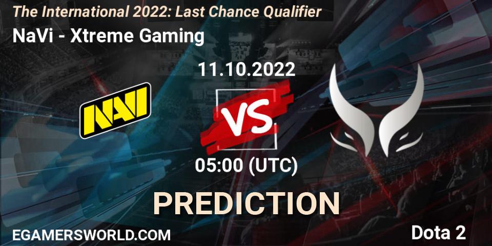 NaVi vs Xtreme Gaming: Betting TIp, Match Prediction. 11.10.22. Dota 2, The International 2022: Last Chance Qualifier