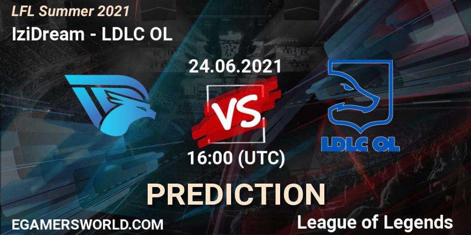 IziDream vs LDLC OL: Betting TIp, Match Prediction. 24.06.21. LoL, LFL Summer 2021