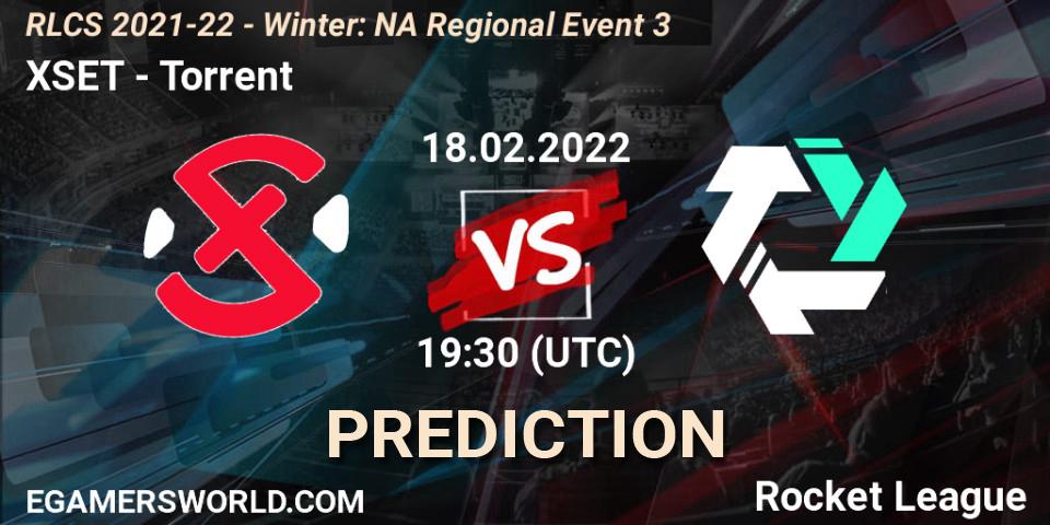 XSET vs Torrent: Betting TIp, Match Prediction. 18.02.22. Rocket League, RLCS 2021-22 - Winter: NA Regional Event 3