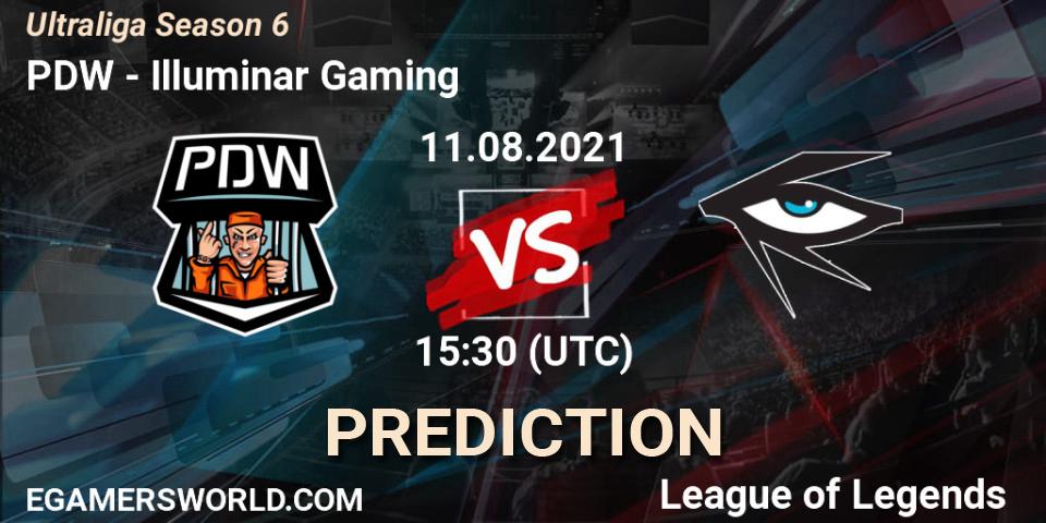 PDW vs Illuminar Gaming: Betting TIp, Match Prediction. 11.08.2021 at 15:30. LoL, Ultraliga Season 6