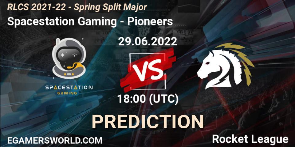 Spacestation Gaming vs Pioneers: Betting TIp, Match Prediction. 29.06.2022 at 18:00. Rocket League, RLCS 2021-22 - Spring Split Major