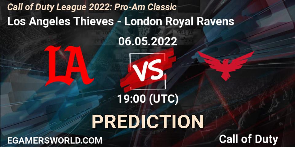 Los Angeles Thieves vs London Royal Ravens: Betting TIp, Match Prediction. 06.05.22. Call of Duty, Call of Duty League 2022: Pro-Am Classic
