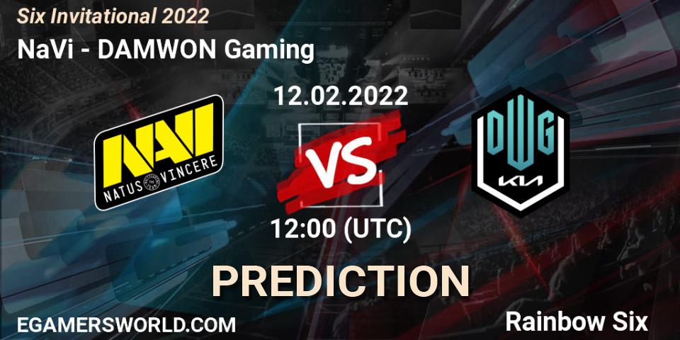 NaVi vs DAMWON Gaming: Betting TIp, Match Prediction. 12.02.2022 at 12:00. Rainbow Six, Six Invitational 2022