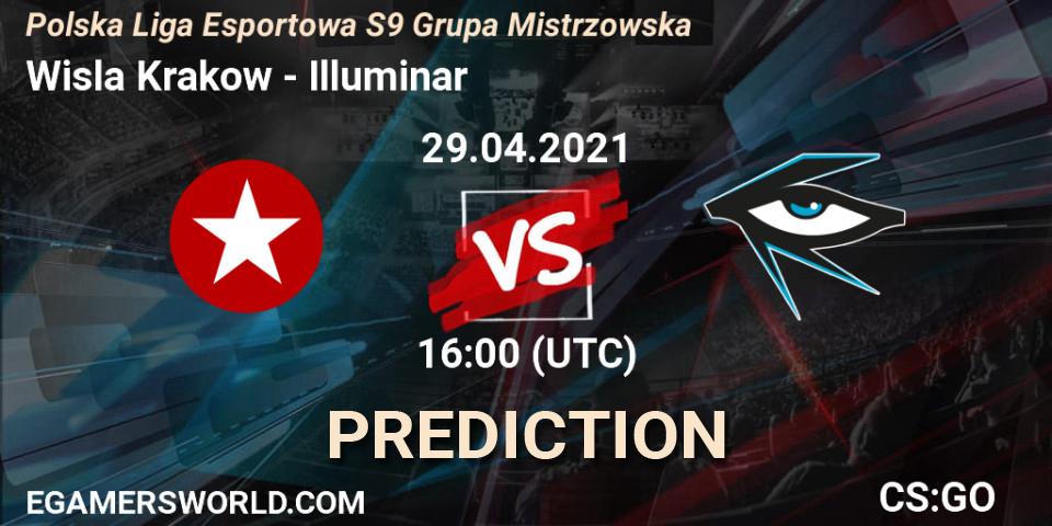 Wisla Krakow vs Illuminar: Betting TIp, Match Prediction. 29.04.2021 at 16:00. Counter-Strike (CS2), Polska Liga Esportowa S9 Grupa Mistrzowska