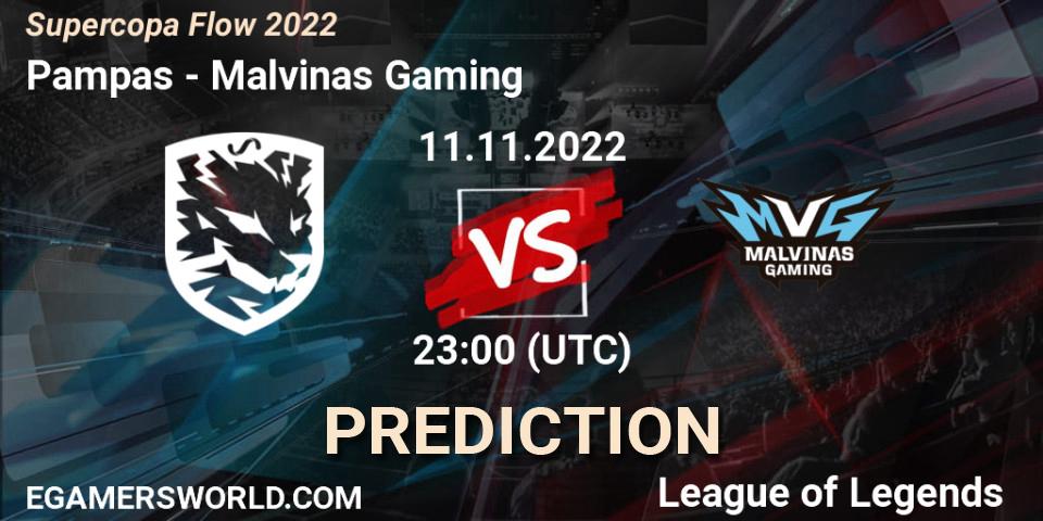 Pampas vs Malvinas Gaming: Betting TIp, Match Prediction. 11.11.22. LoL, Supercopa Flow 2022