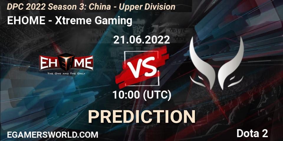 EHOME vs Xtreme Gaming: Betting TIp, Match Prediction. 21.06.2022 at 10:01. Dota 2, DPC 2021/2022 China Tour 3: Division I