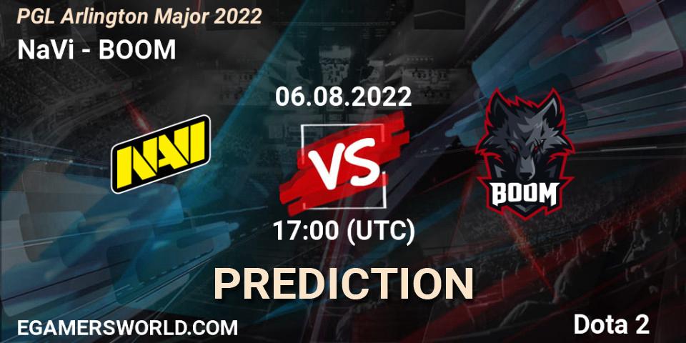 NaVi vs BOOM: Betting TIp, Match Prediction. 06.08.2022 at 17:15. Dota 2, PGL Arlington Major 2022 - Group Stage