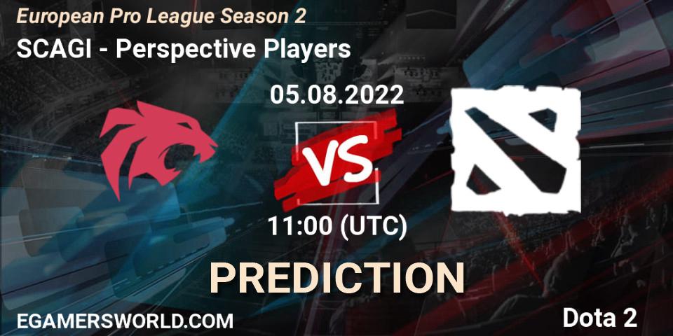 SCAGI vs Perspective Players: Betting TIp, Match Prediction. 05.08.2022 at 11:41. Dota 2, European Pro League Season 2