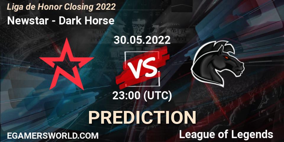 Newstar vs Dark Horse: Betting TIp, Match Prediction. 30.05.22. LoL, Liga de Honor Closing 2022