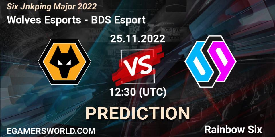 Wolves Esports vs BDS Esport: Betting TIp, Match Prediction. 25.11.22. Rainbow Six, Six Jönköping Major 2022