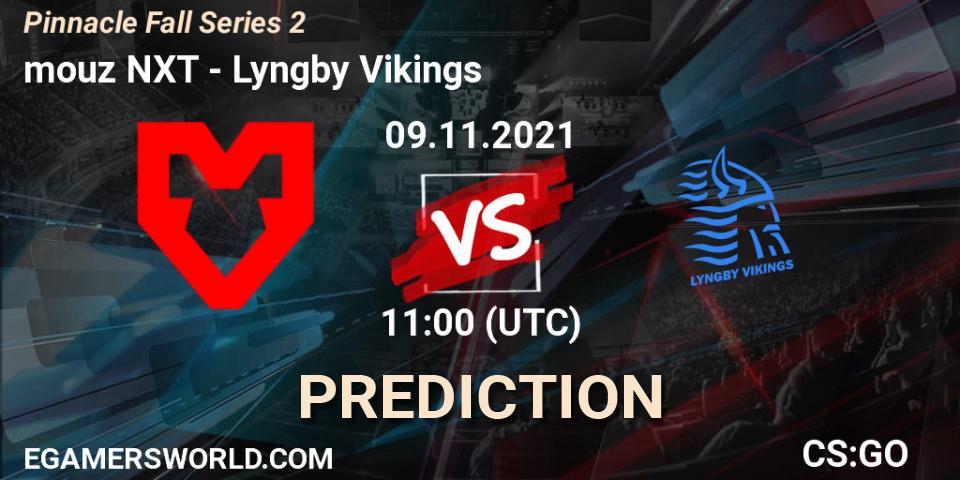 mouz NXT vs Lyngby Vikings: Betting TIp, Match Prediction. 09.11.21. CS2 (CS:GO), Pinnacle Fall Series #2
