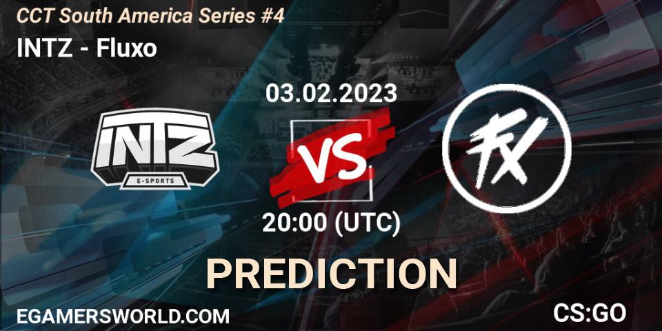 INTZ vs Fluxo: Betting TIp, Match Prediction. 03.02.23. CS2 (CS:GO), CCT South America Series #4