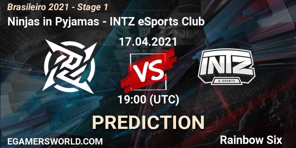 Ninjas in Pyjamas vs INTZ eSports Club: Betting TIp, Match Prediction. 17.04.21. Rainbow Six, Brasileirão 2021 - Stage 1