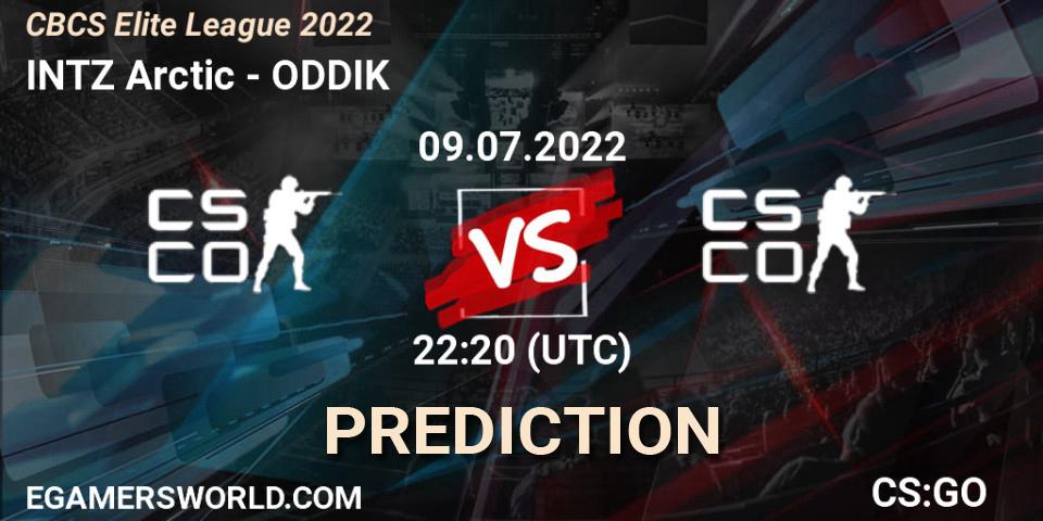 INTZ Arctic vs ODDIK: Betting TIp, Match Prediction. 10.07.22. CS2 (CS:GO), CBCS Elite League 2022