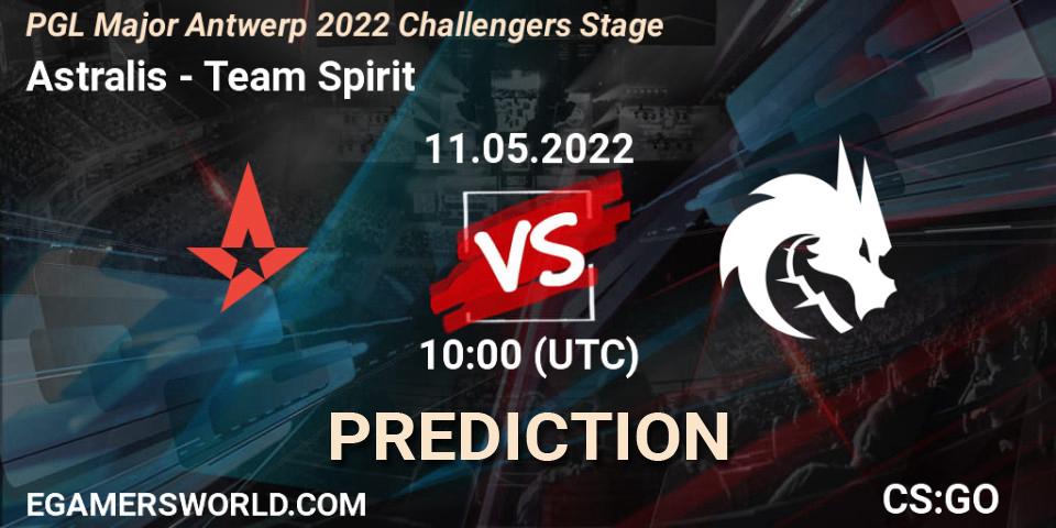Astralis vs Team Spirit: Betting TIp, Match Prediction. 11.05.22. CS2 (CS:GO), PGL Major Antwerp 2022 Challengers Stage