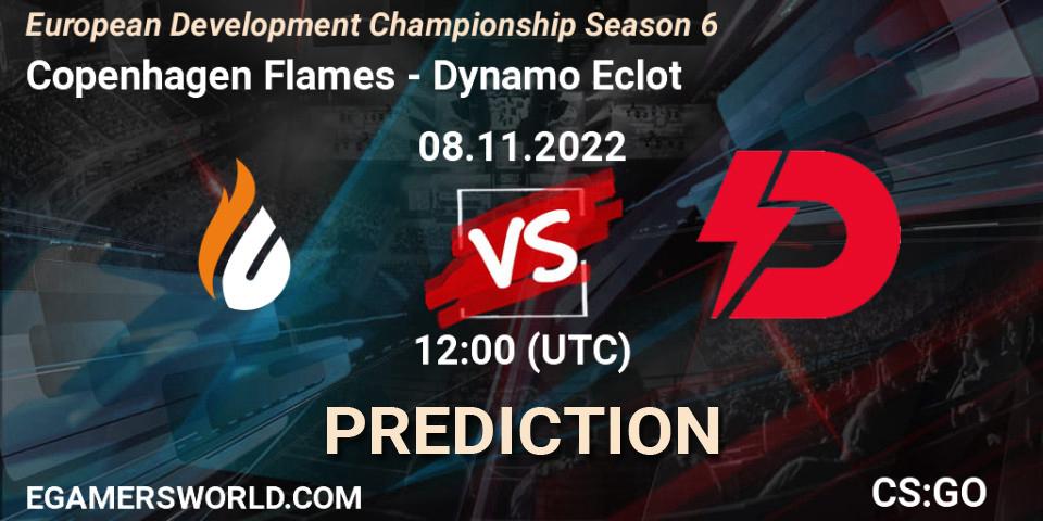 Copenhagen Flames vs Dynamo Eclot: Betting TIp, Match Prediction. 08.11.2022 at 12:00. Counter-Strike (CS2), European Development Championship Season 6