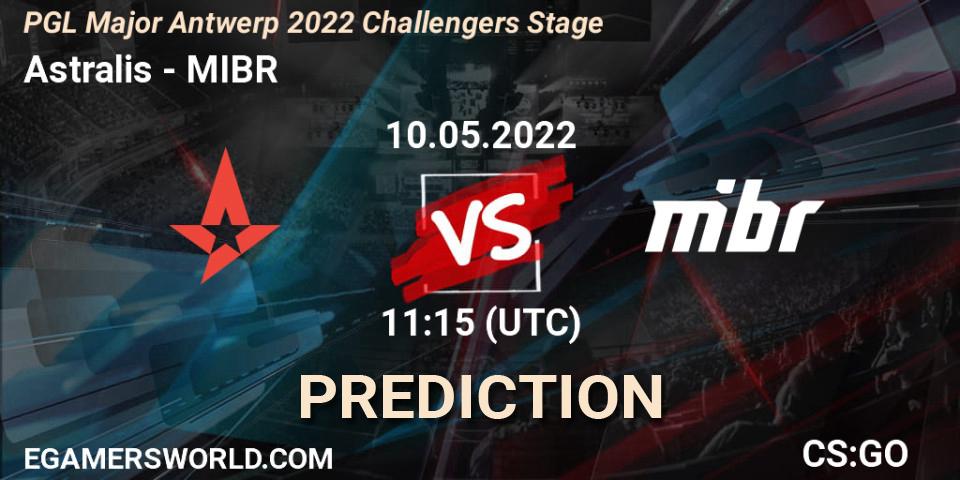 Astralis vs MIBR: Betting TIp, Match Prediction. 10.05.22. CS2 (CS:GO), PGL Major Antwerp 2022 Challengers Stage