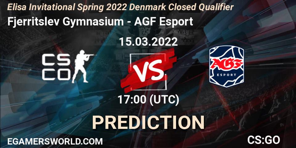 Fjerritslev Gymnasium vs AGF Esport: Betting TIp, Match Prediction. 15.03.22. CS2 (CS:GO), Elisa Invitational Spring 2022 Denmark Closed Qualifier