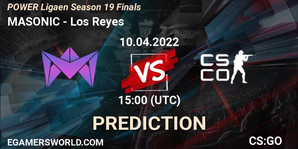 MASONIC vs Los Reyes: Betting TIp, Match Prediction. 10.04.22. CS2 (CS:GO), POWER Ligaen Season 19 Finals